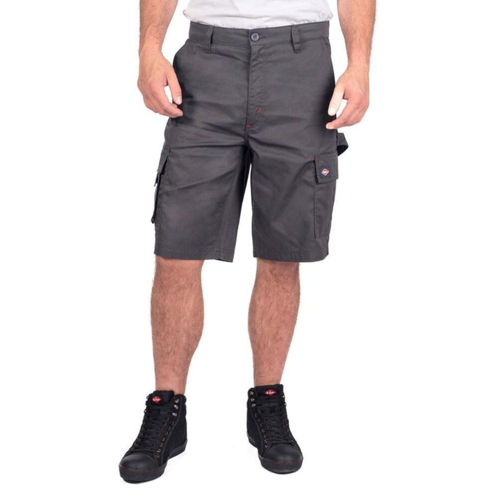 Lee Cooper Mens Classic Cargo Shorts / Gray